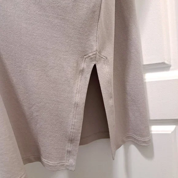 Eileen Fisher Stretch Silk Jersey Funnel Neck Tunic Size 2X - Picture 5 of 9